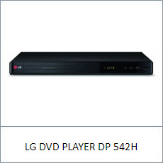 LG DVD PLAYER DP 542H
